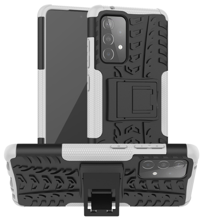 Чехол-бампер MyPads для Samsung Galaxy A32 5G противоударный усиленный ударопрочный черный