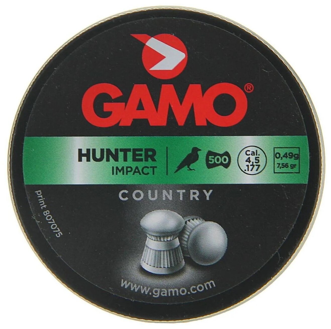 Пули "Gamo Hunter" 500