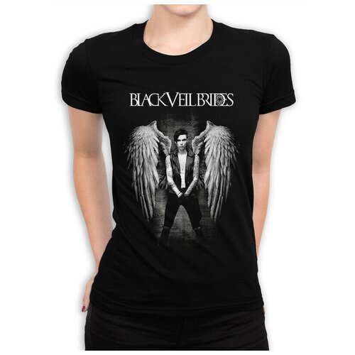 Футболка Design Heroes BVB - Black Veil Brides Женская Черная L