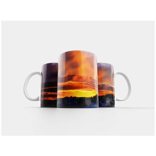 фото Кружка "юта, горы, зима" 320 мл lotsprints