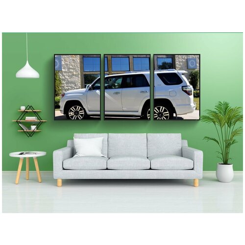 фото Набор модулных постеров для интерьера "toyota, 4 бегун, японский" 60x90 см. в тубусе, без рамки lotsprints