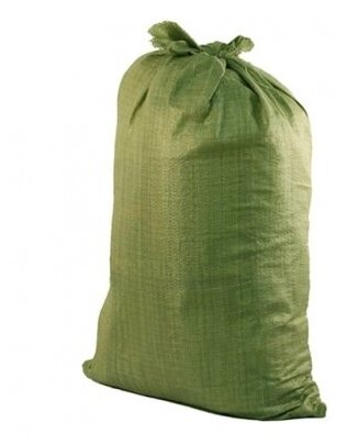 Мешок 55СМ X 95СМ ( 30 штук) зеленый 4WALLS для строительного мусора полипропиленовый тканый