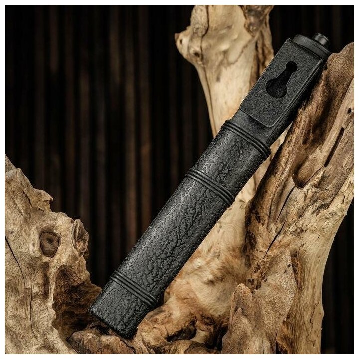 Нож туристический "Андерс", черный, клинок 11 см - фотография № 4