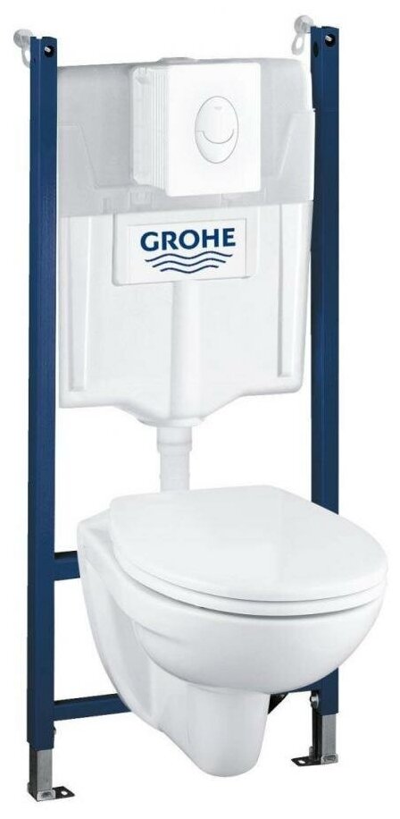 Инсталляция с унитазом GROHE Solido 4 в 1 39116000