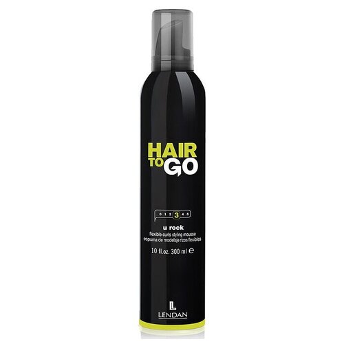 Пенка гибкой фиксации 300 мл Hair To Go U Rock Lendan Лендан 2280₽