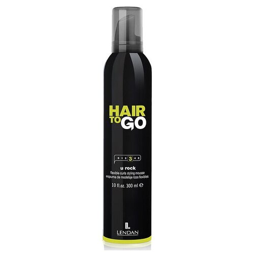 Пенка гибкой фиксации, 300 мл/ Hair To Go U Rock, Lendan (Лендан) спрей с блеском 150 мл hair to go polish lendan лендан