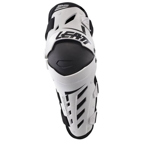 фото Наколенники leatt dual axis knee & shin guard white/black, xxl