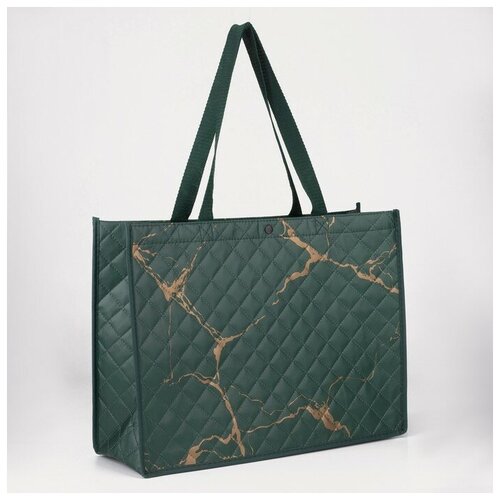 фото Сумка на кнопке, цвет зелёный нет бренда