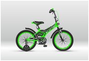 Велосипед детский JetSet JS 16" зеленый, черный JS-1601