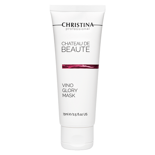 Маска для лица Christina Chateau de Beaute Маска для моментального лифтинга Vino Glory Mask 75 мл маска для кожи вокруг глаз с экстрактом винограда chateau de beaute vino eye mask 150мл