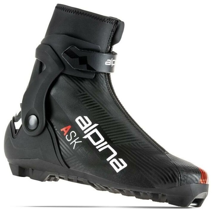 Лыжные ботинки Alpina Action Skate Black/White/Red (EUR:42)