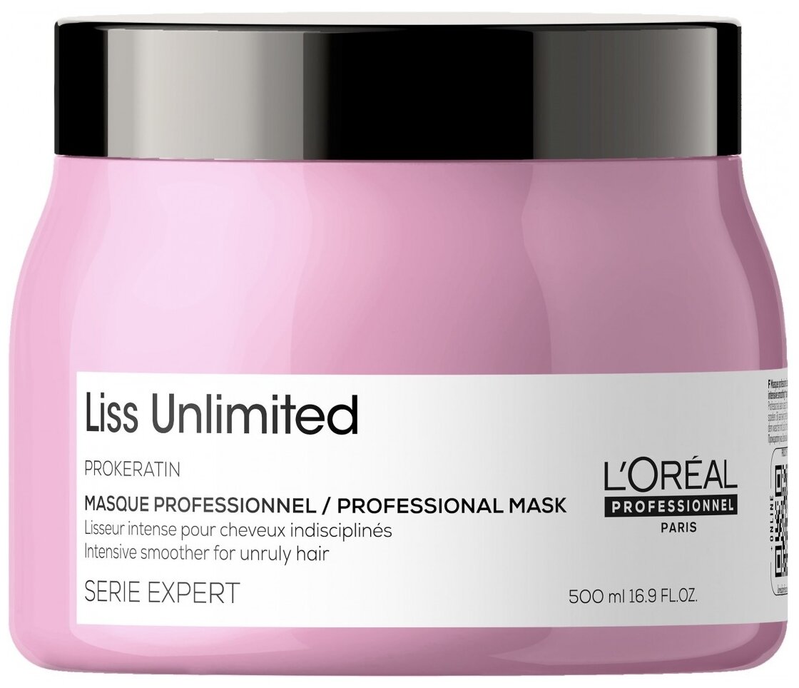 L'Oreal Professionnel Liss Unlimited маска для непослушных и вьющихся ...