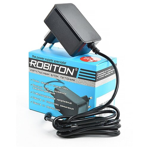 robiton блок питания robiton ir12 24w 4 0x1 7 12 Robiton Блок питания Robiton IR12-1500S 5,5x2,5/12