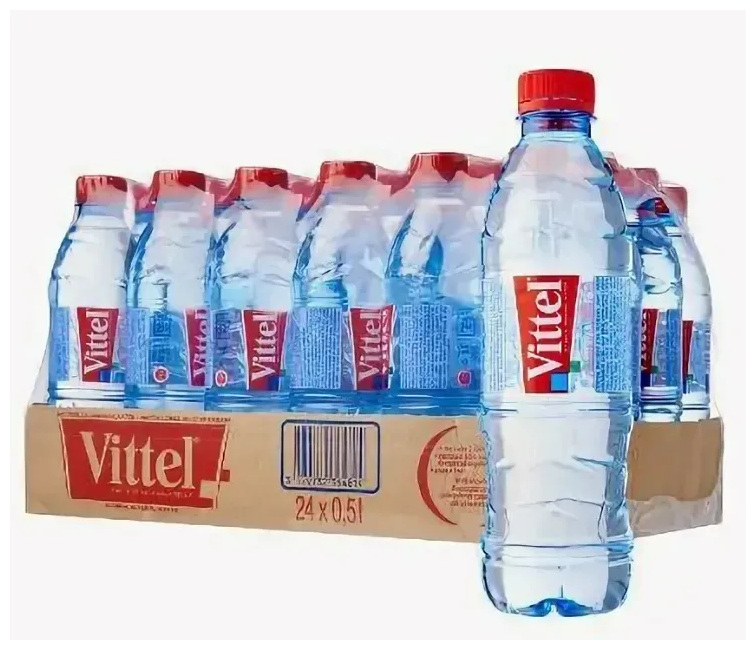 Вода минеральная Vittel негаз. ПЭТ 0,5л 24шт/уп - фотография № 4