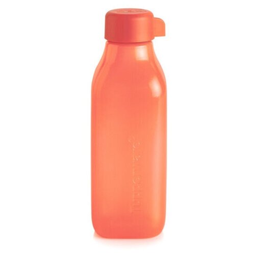 фото Tupperware эко-бутылка 500 мл оранжевая квадратная