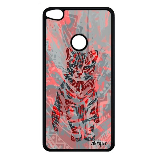 фото Противоударный чехол для мобильного // huawei p9 lite 2017 // "кот" бенгальский пушистый, utaupia, розовый