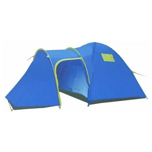 Шестиместная палатка с тамбуром XFY-1636, размер Д470*Ш240*В185, туристическая палатка голубая четырехместная палатка xfy 1706 размер д480 ш240 в195 турисическая палатка сине белая