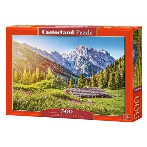 Castorland Пазл 500 элементов «Лето в Альпах» пазл castorland 500 деталей велосипед castorland