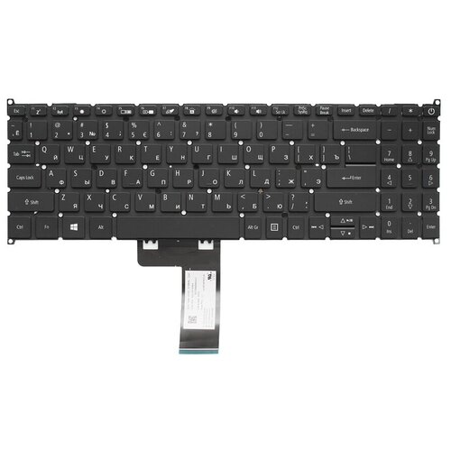 Клавиатура для ноутбука Acer Swift 3 SF315, SF315-51G, N17P4 черная replacement keyboards for acer swift 3 sf315 52g 51g sf315 41g sf315 54g sv hrvatski po portuguese black laptop part nki15170bm