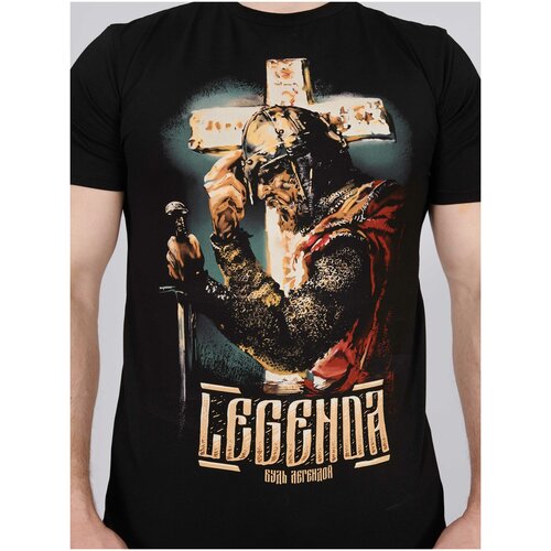 Футболка Legenda Витязь черная M