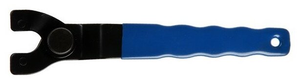 Ключ для УШМ TUNDRA, обрезиненная рукоятка, регулируемый 10 - 30 мм - фотография № 13