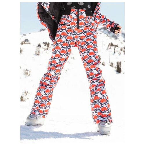 фото Сноубордические штаны rowley x roxy, цвет мультиколор, размер xl