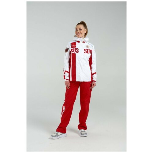 фото Костюм ветрозащитный женский (белый/красный) forward w02321g-ff162 2xs