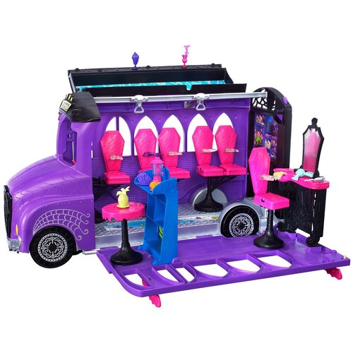 фото Monster high mattel игровой набор монстр хай - школьный автобус (deluxe bus)