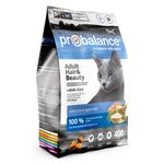 Probalance Сухой корм для кошек красота и здоровье кожи и шерсти 32 PB 654 0,4 кг 54843 (18 шт) - изображение
