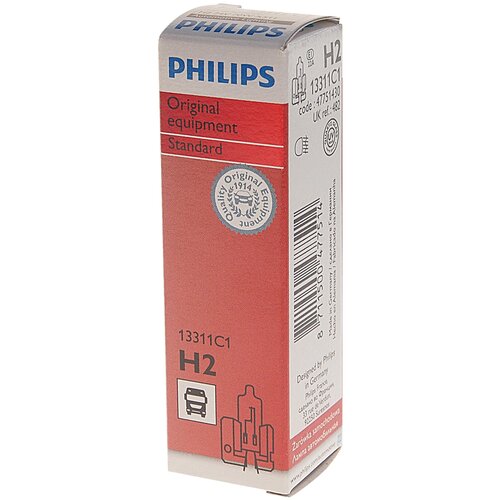 Лампа автомобильная PHILIPS H2 70W X511 24V, 1шт