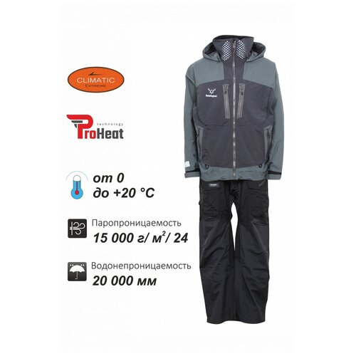 Remington Костюм REMINGTON Fishing II Suit, (gray) (M / 176-190)