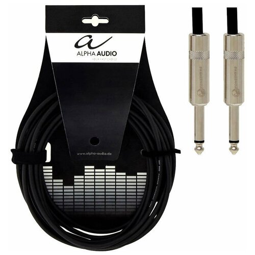 Alpha Audio Pro Line кабель инструментальный 2 Х моноджек 6,3 мм, 9 м