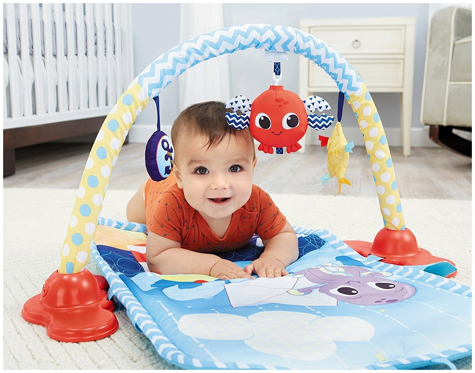 Развивающий коврик Mga 643422 Soothe 'n Spin Little Tikes