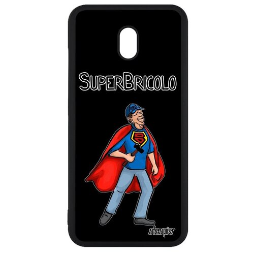 фото Ударопрочный чехол на мобильный // xiaomi redmi 8a // "супермастер" супергерой ремонт, utaupia, черный