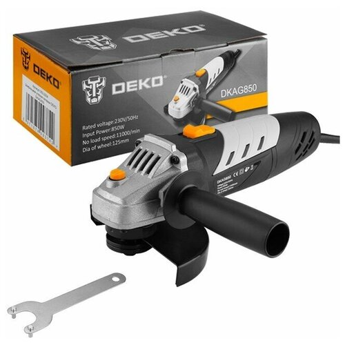 Шлифмашина угловая сетевая DEKO DKAG850 197700₽
