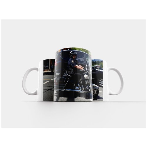 фото Кружка "мотоцикл, харли, харли- девидсон" 320 мл lotsprints