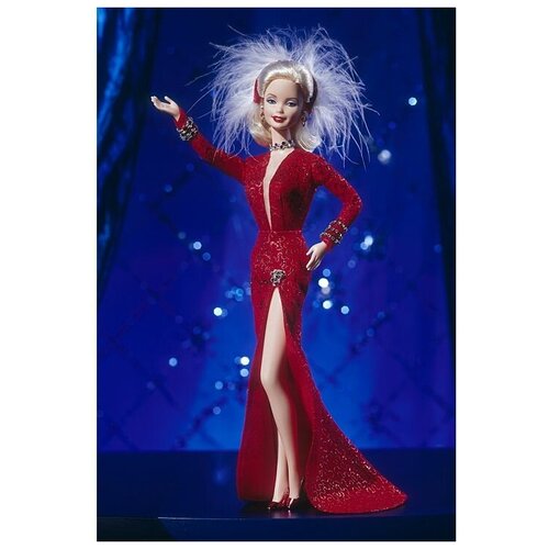 Кукла Barbie as Marilyn in the Red Dress from Gentlemen Prefer Blondes (Барби в Образе Мэрилин в Красном Платье в фильме 'Джентльмены Предпочитают Блондинок') кукла barbie мэрилин монро 1 53873