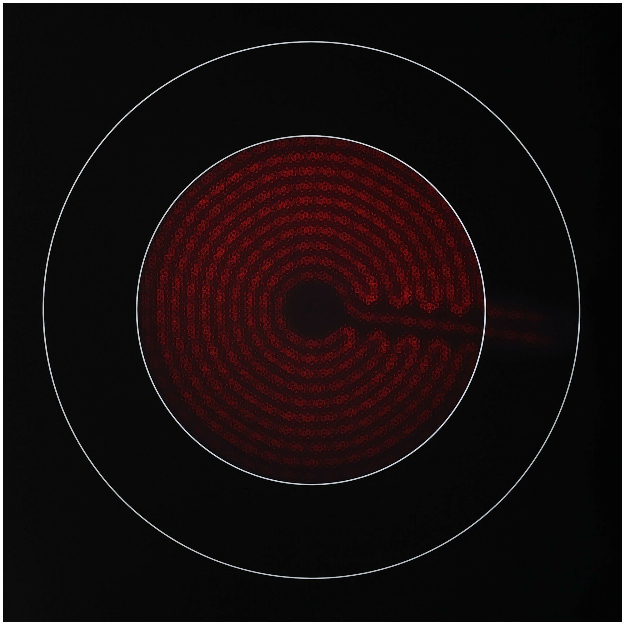 Поверхность стеклокерамическая KRONA LAUREL 60 BL черный - фотография № 8