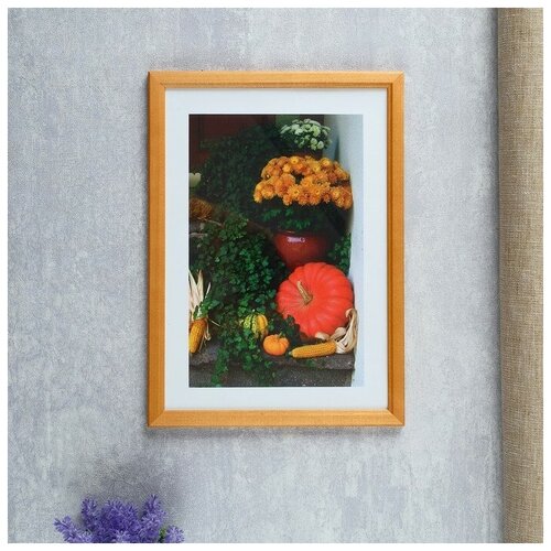 Фоторамка 21х30 (7N92) клен (пластиковый экран) (1шт)