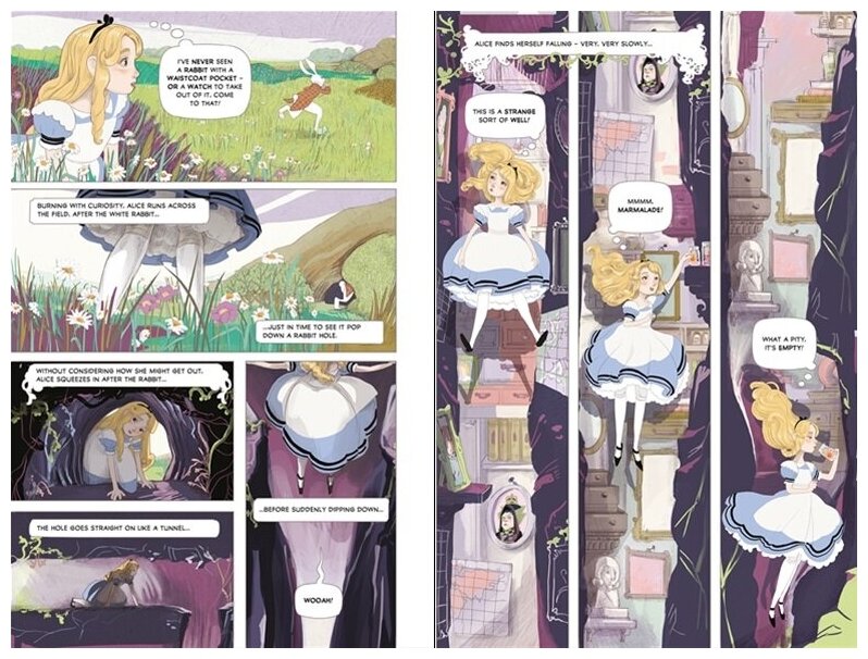 Alice in Wonderland graphic novel - фото №2