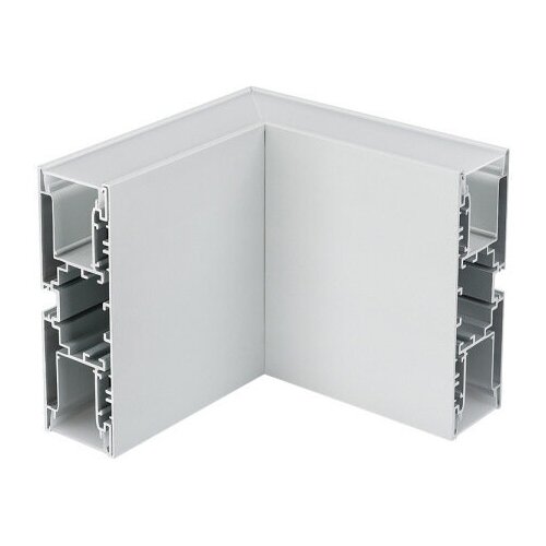 arlight заглушка s2 wall x2 h128 silver пластик 021232 10 компл Arlight Угол S2-WALL-X2-H128-L90N внутренний, 2шт