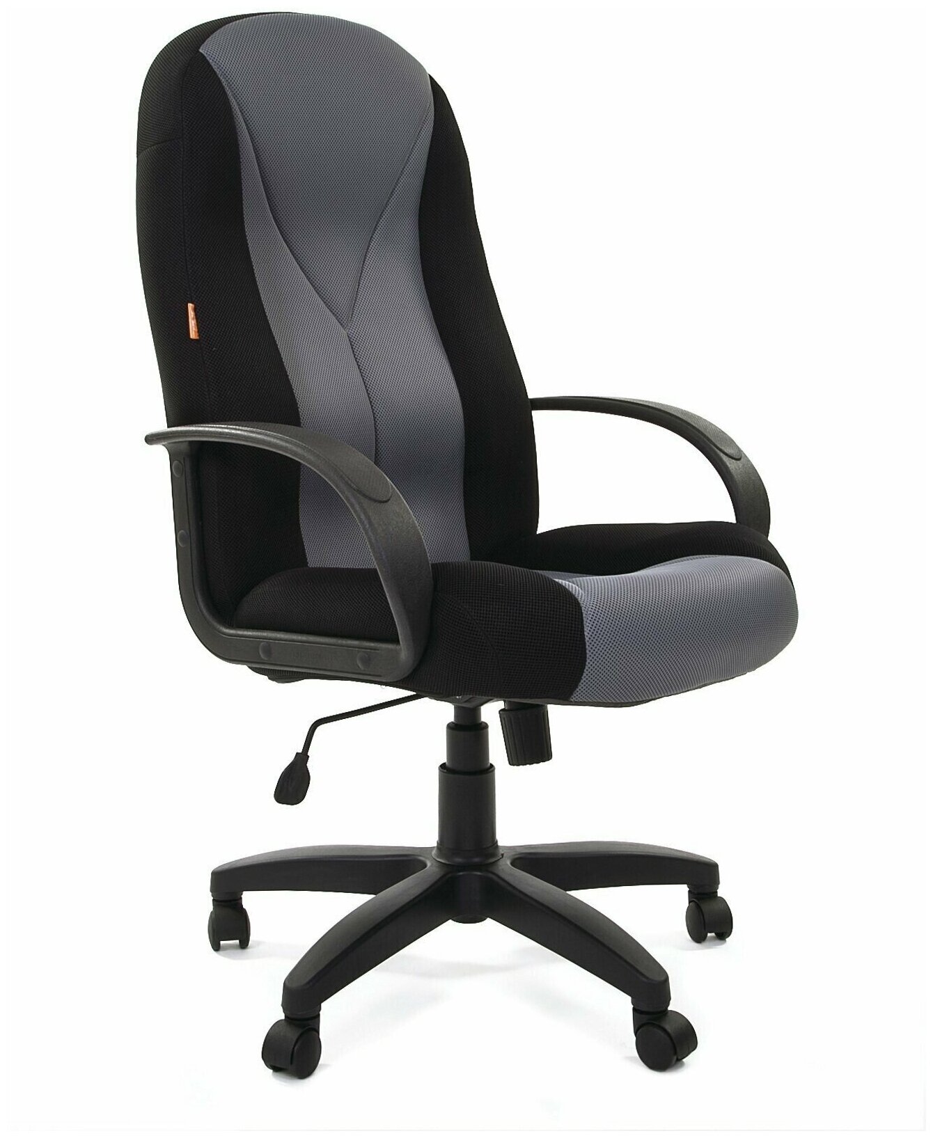 Кресло для руководителя Chairman 785 ткань TW-11 черн.+ TW-12