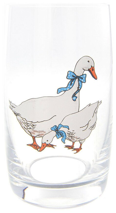 фото Стаканы для воды 250 мл 6 шт AS Crystal Bohemia "Идеал /Гуси" AS Crystal / 212485