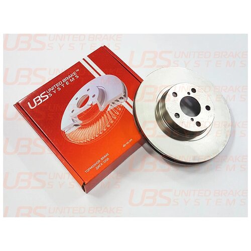 UBS B2116002 Тормозной диск для SUBARU FORESTER 97/IMPREZA 94/LEGACY 03 передний вент, 1шт.