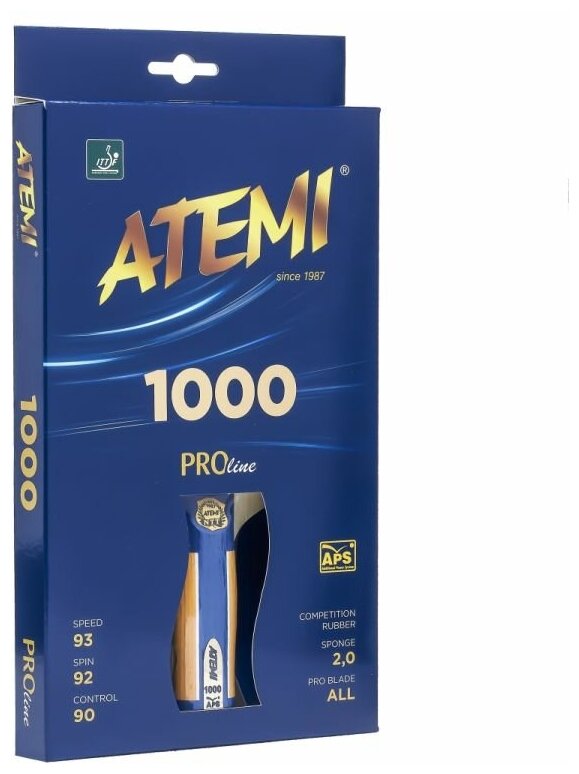 Ракетка для настольного тенниса Atemi PRO 1000 AN