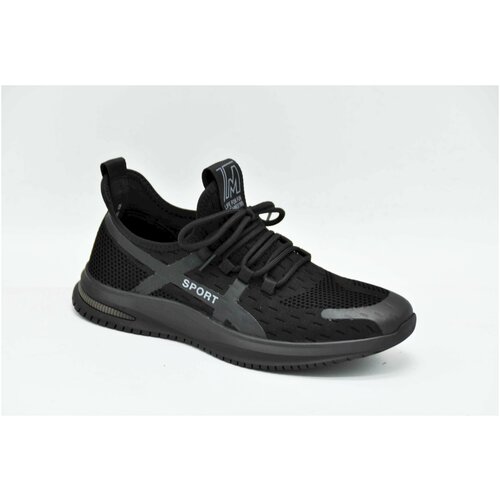 фото Полуботинки мужские летние milana 211840-1-5105 черный размер 42