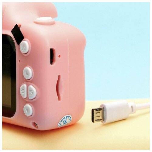 Фотоаппарат детский розовый 8 х 6 см 268500₽