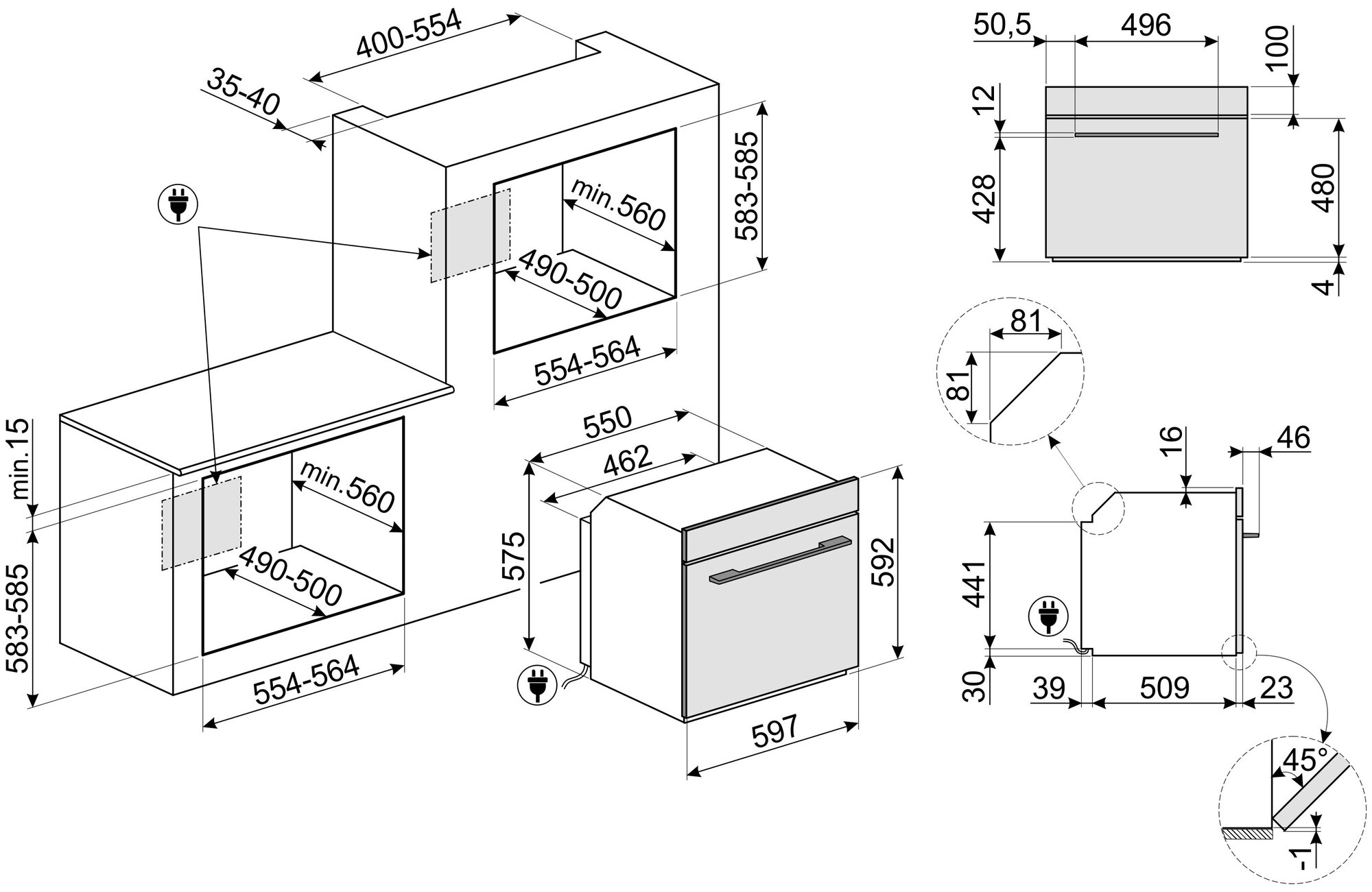 Встраиваемые духовые шкафы SMEG SOP6101S2N - фотография № 6