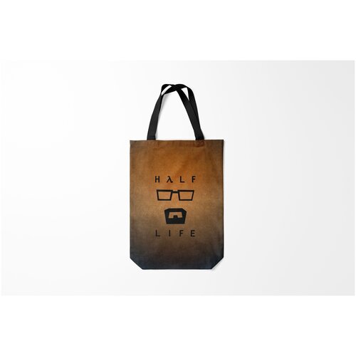 фото Сумка-шоппер / 31х42 см / геймерам / half life burnettie
