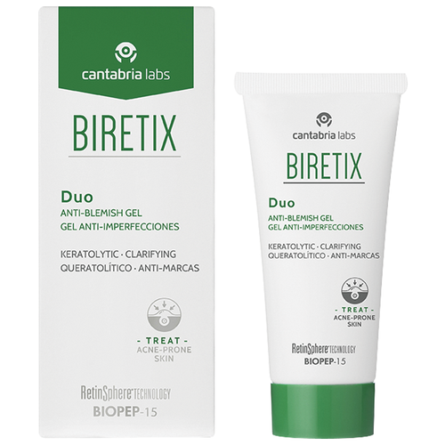 BiRetix Duo - Purifying Exfoliant Gel / Anti-Blemish Gel – Себорегулирующий гель, 30 мл